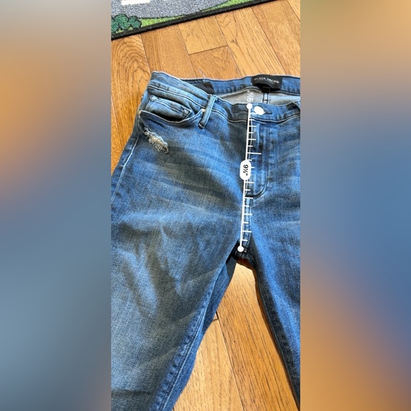 Black Orchid Denim Noah Ankle Fray Skinny Jeans Size Womens 29 - Picture 8 of 10